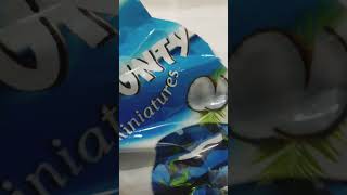 Satisfying Bounty Mini Chocolate Bar/Coconut Milk Chocolate  #Short #Video #ASMR