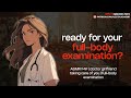 💓F4F💓 Your Doctor girlfriend gives you a full-body exam [injured listener] [protective] [comfort]