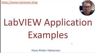 LabVIEW Application Examples