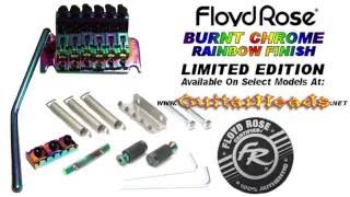 NEW - Floyd Rose BURNT CHROME Rainbow Finish - Limited Edition