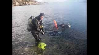 Dykking 22 2 2015 Rotøy Askøy Sportsdykkerklubb (diving)