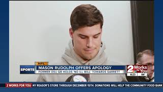 Mason Rudolph apologizes for his action during incident with Myles Garrett