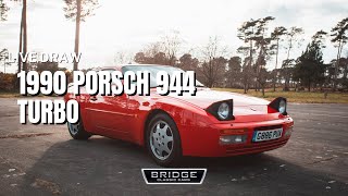 Classic Car Live Draw - 1990 Porsche 944 Turbo