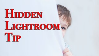 HIDDEN LIGHTROOM Smart Collection Feature