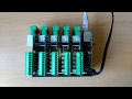 Raspberry Pi controlling 50 relays, no wires, no extra power supply