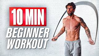 10 Min Beginner Weighted Jump Rope Workout