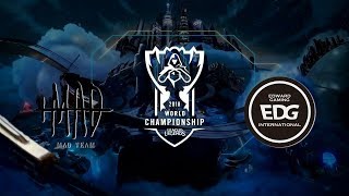 【2018全球總決賽】小組賽 第七天 MAD vs EDG