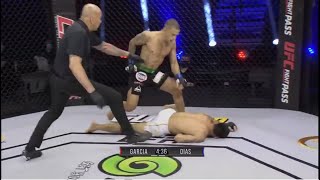 LFA 107 - George Garcia vs Ricardo Dias - Ricardo Brutal Knockout