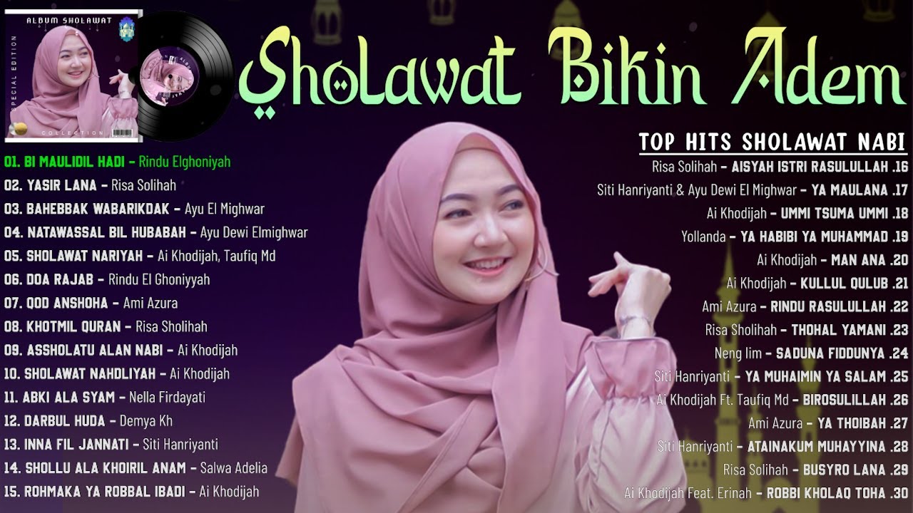 SHOLAWAT NABI MUHAMMAD SAW MERDU TERBARU 2023 BIKIN HATI SEJUK || LAGU ...