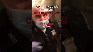 Homeowner Confronts Cops After Officer Admits Lying About Warrant