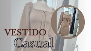 Patrón De Vestido Casual