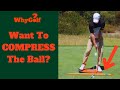 How to COMPRESS The Ball With WhyGolf Pressure Plate