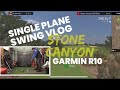 Full 9 Hole round at Stone Canyon on the Garmin R10 and E6 Connect Single Plane Swing #getgoodgolf