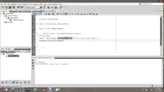 Input Dialog with JOptionPane