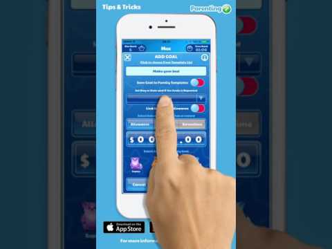 Kidibank™ Positive Parenting App – Tips and Tricks Add a Goal