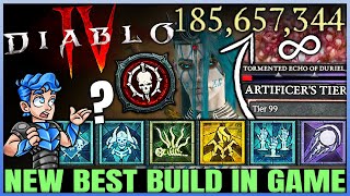 Diablo 4 - New Best BILLION Damage Necromancer Minion Build - This Combo = GAME