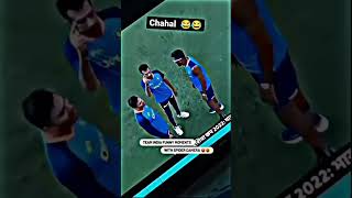 Chahal funny moments in spider camera#India#cricket