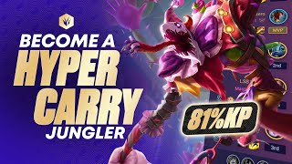 Play Like THIS To Get High KP \u0026 Farm At The Same Time \u0026 Become A HYPER CARRY JUNGLER! | Jungle Guide