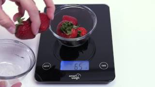 Smart Weigh - Digital Glass Kitchen Scale