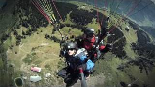 Thermikflug am Gumengrat bei Braunwald