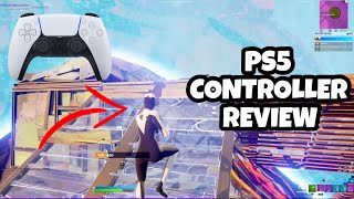 Fortnite With A PS5 DUALSENSE CONTROLLER (FULL TEST)