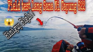 UL ep.26 Napalaban Agad! | Ang Kunat!| Field test Capung 622 | Ultralight Fishing | Shore Casating