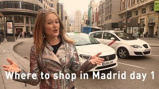 Shopping Madrid 2017 - Where to shop in Madrid - High street shopping - Gran Via