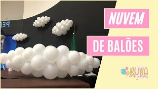 Nuvem de Balões: Decoração Aérea para Festa e Eventos! ☁️🎈