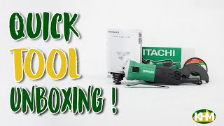 Quick Unboxing Hitachi G10SS2 Angle Grinder