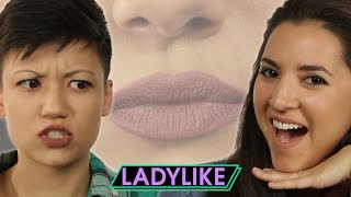 Women Test Liquid Lipsticks • Ladylike