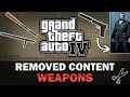 GTA IV - Removed Weapons [Text video]