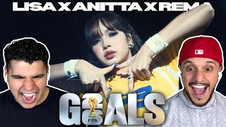 LATINOS REACT TO LISA, Anitta, Rema, FIFA Sound - Goals (FIFA World Cup 2026™) Official Music Video
