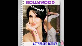Bollywood Actresses beautiful tatto's /all  actresses tattos