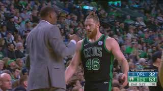 Aron Baynes Follow Gives Him 8 Points, 6 Rebounds In First Minutes Tonight