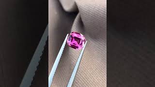 Pink Tourmaline Gemstone For Ring, Faceted Tourmaline Loose Stone, 1.65 CT