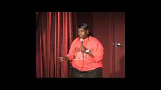 comedian: Yvette Hunt; The Crazy Lady from Detroit MI. stand-up comedy