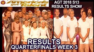 RESULTS QUARTERFINALS 3 Zurcaroh UDI Dance America's Got Talent 2018 AGT