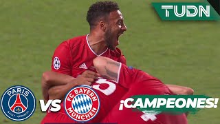 ¡Pitazo final! ¡Bayern München es campeón! | PSG 0-1 Bayern | Final - Champions League 2020 | TUDN