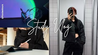 Study Vlog | Productive Day at University of Turin, Exam Week