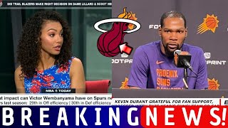 MY GOODNESS! IT JUST HAPPENED! KEVIN DURANT ANNOUNCED ON HEAT! SHOCKED THE NBA! NEWS FROM MIAMI HEAT
