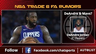 NBA Trade & Free Agency Rumors: DeAndre Jordan To Mavs Interest In Enes Kanter, & Paul George To LA