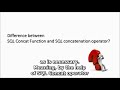 Oracle Database11g tutorials 12    SQL Concat Function   SQL character manipulat computer tips and t