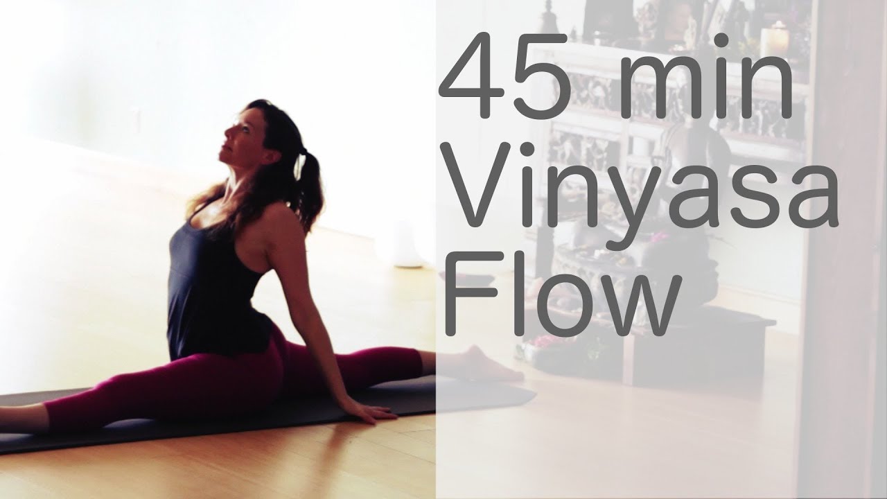 45 Minute Hatha Yoga Flow (Free Vinyasa Yoga Class) - YouTube