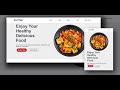 Responsive Restaurant Website Using HTML CSS JavaScript | Step by Step Tutorial || Part Three