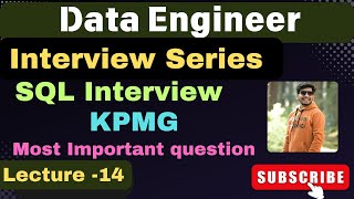 14. SQL interview question | Fill null values with previous value | data engineer