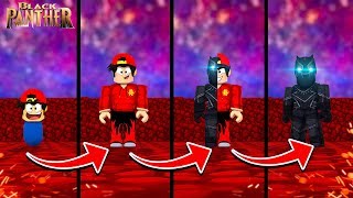 Roblox Black Panther Shuri In 2 Player Superhero Tycoon - becoming iron man in roblox