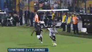 Corinthians 2-1 Flamengo - Gols & Lances - Libertadores 2010 - 05.05.10