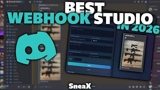 Discord Webhook Tool 2026 - Webhook Studio (NO SLOWMODE)