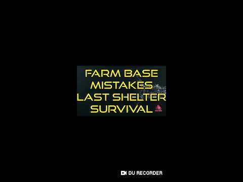 Last Shelter Survival Farm Base Mistakes You Might Be Making