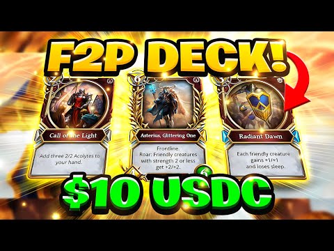 The BEST BUDGET DECK in Gods Unchained (crazy winrate in MYTHIC)